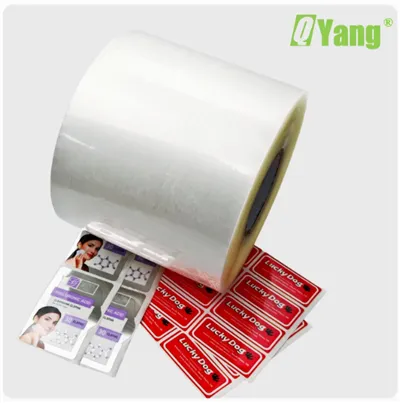 OPP\/PET термичен гланц Полипропилен ламиниране Силиконово покритие Филм Печат на етикет Филм